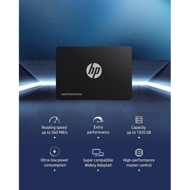 HP S650 2.5” SATA SSD 1.92TB