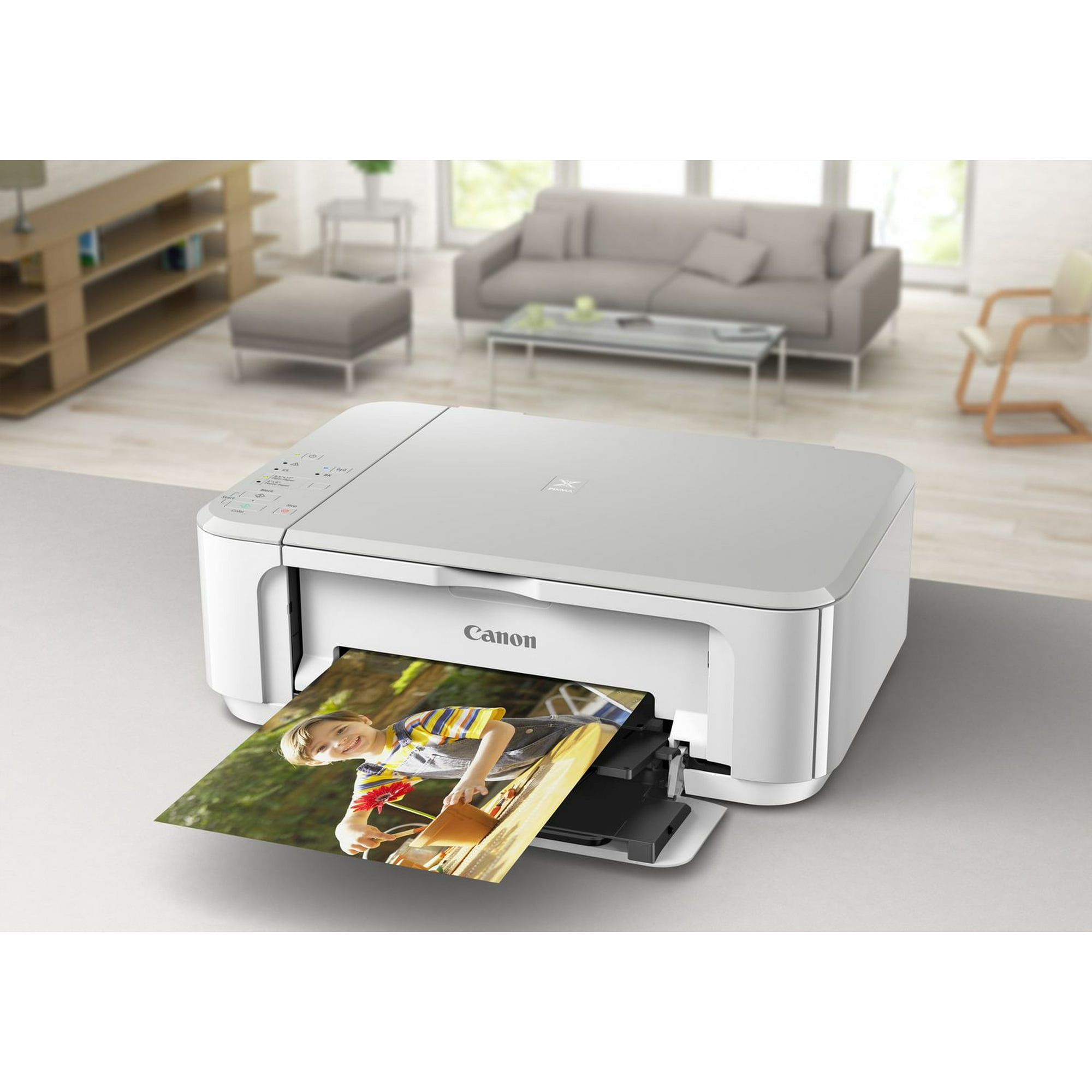 Canon PIXMA MG3620 Wireless All-in-One Inkjet Printer - White 