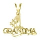 10k Yellow Gold "#1 Grandma" Charm - image 1 of 1