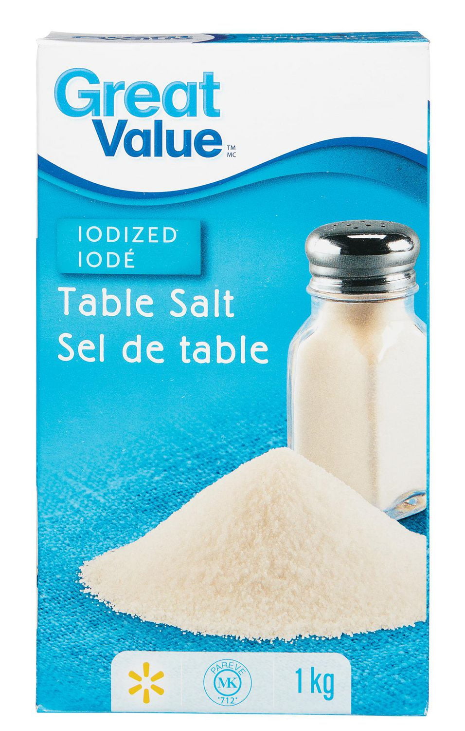 Is Great Value Plain Salt Non Iodized