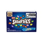 NESTLÉ SMARTIES Candy Carton de chocolat au lait enrobé 45 g