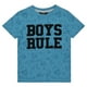 T-shirt en coton à imprimé « boys rule » George British Design pour bambins – image 1 sur 2