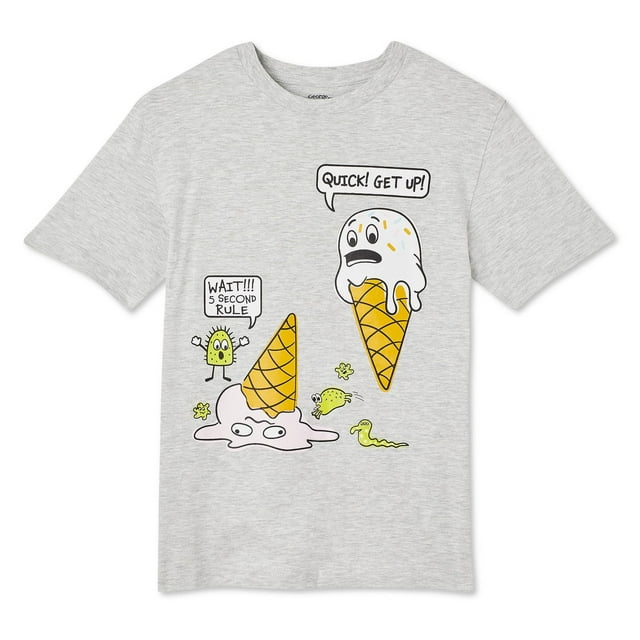 T-shirt avec imprimé graphique à manches courtes George pour garçons