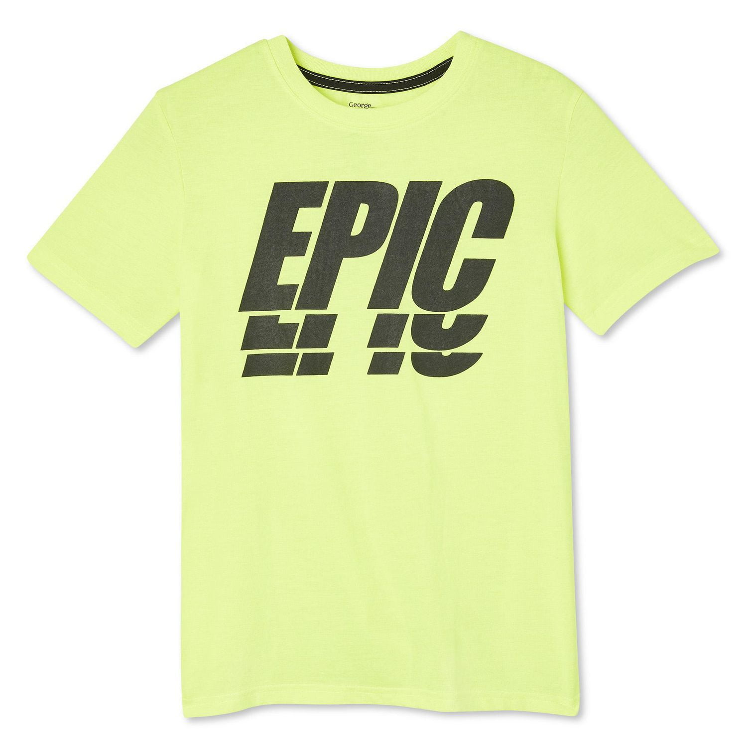 T-shirt avec imprimé graphique à manches courtes George pour garçons