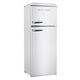 Galanz réfrigérateur rétro à congélateur supérieur de 7,6 pi3 – image 2 sur 9