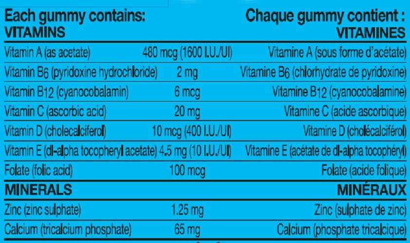 Flintstones Active Kids Calcium and Extra Vitamin D Gummies