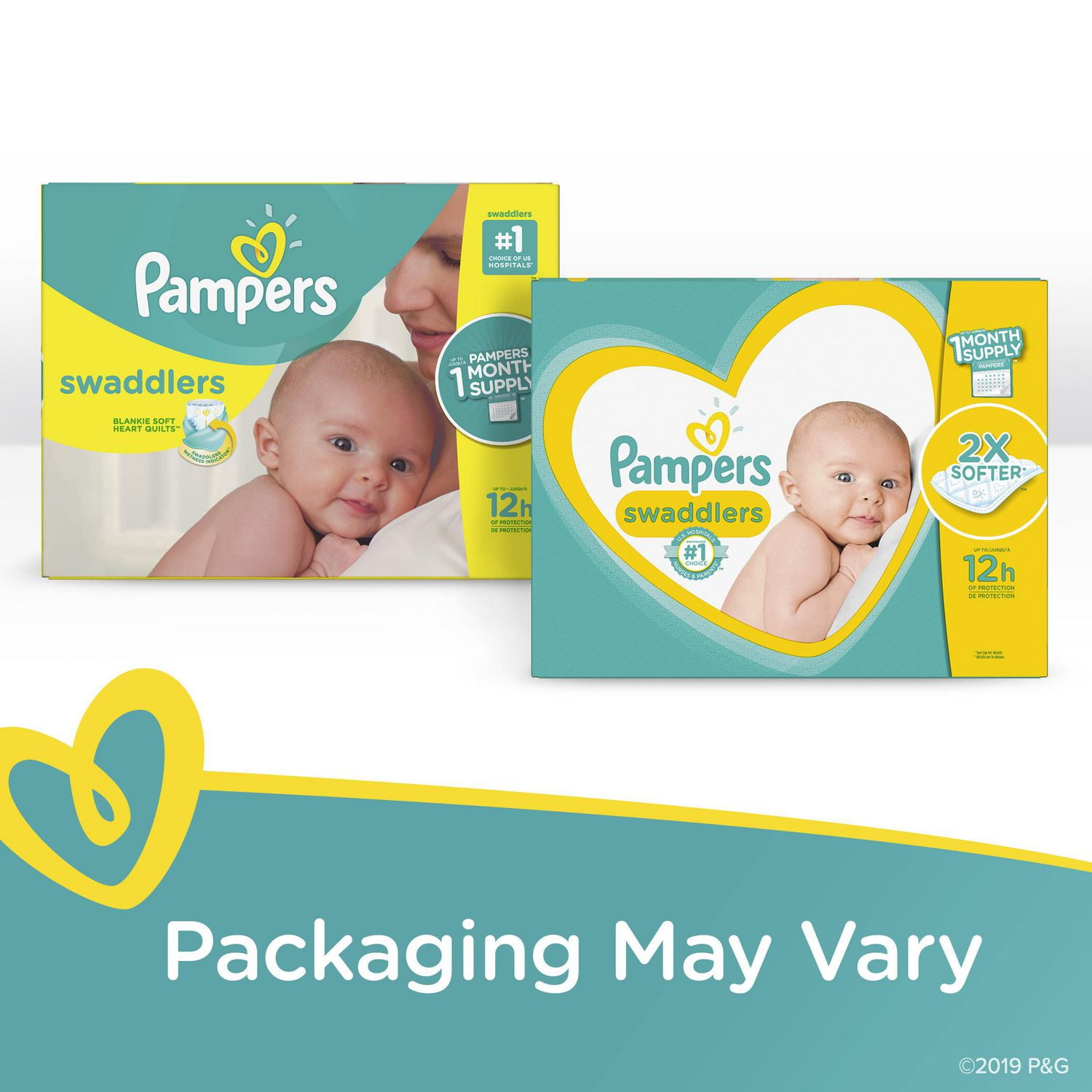 Pampers Diapers Size 5, 50 Count - Swaddlers Overnights Disposable Baby  Diapers, Super Pack (Packaging & Prints May Vary) : : Baby