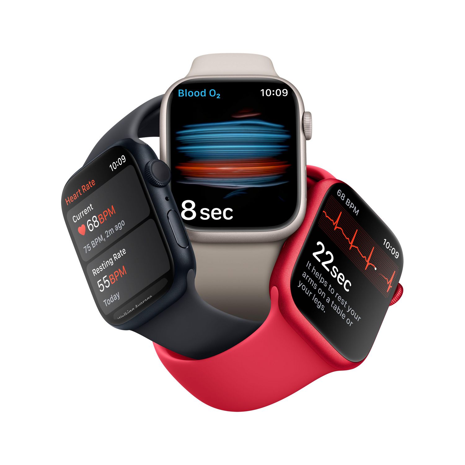 Apple Watch Series 8 (GPS), A healthy leap ahead.