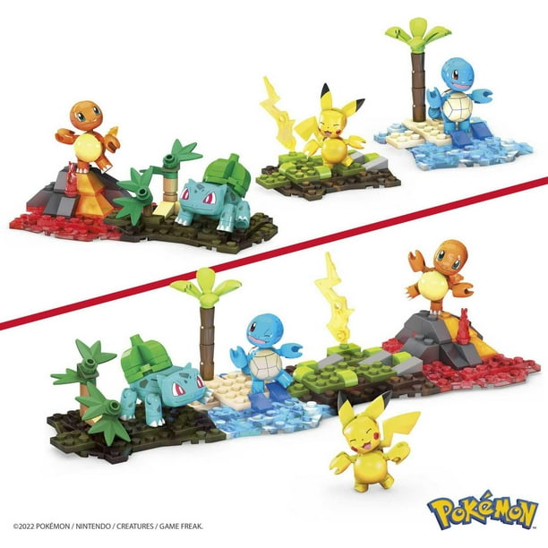 MEGA Pokémon Pikachu Evolution Set - 160 Bricks, Ages 7+ 