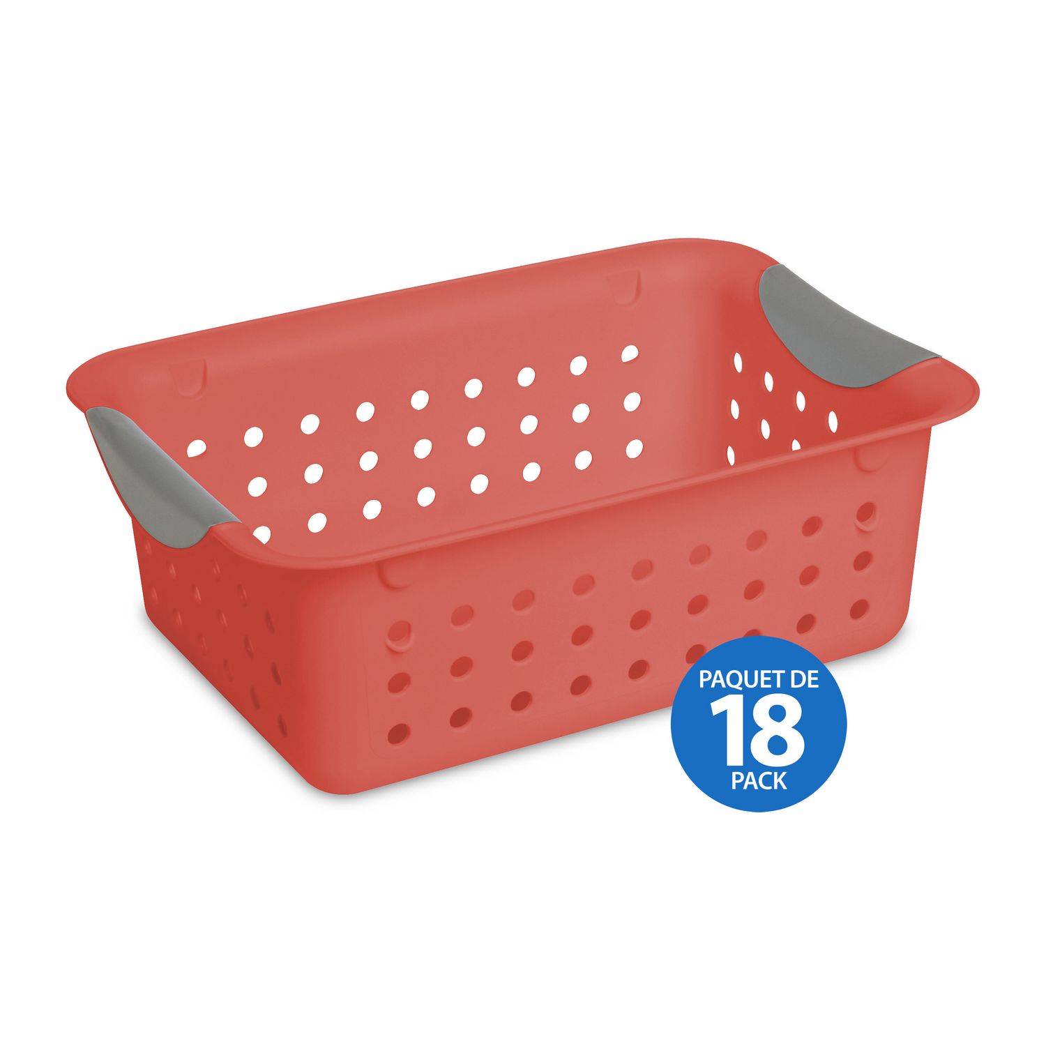 Sterilite Small Ultra™ Basket Orange 6 Sets Of 3 Walmart Canada