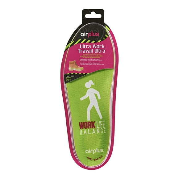 Airplus Ultra Work Women's Insole, MEMORY PLUS INSOLES
