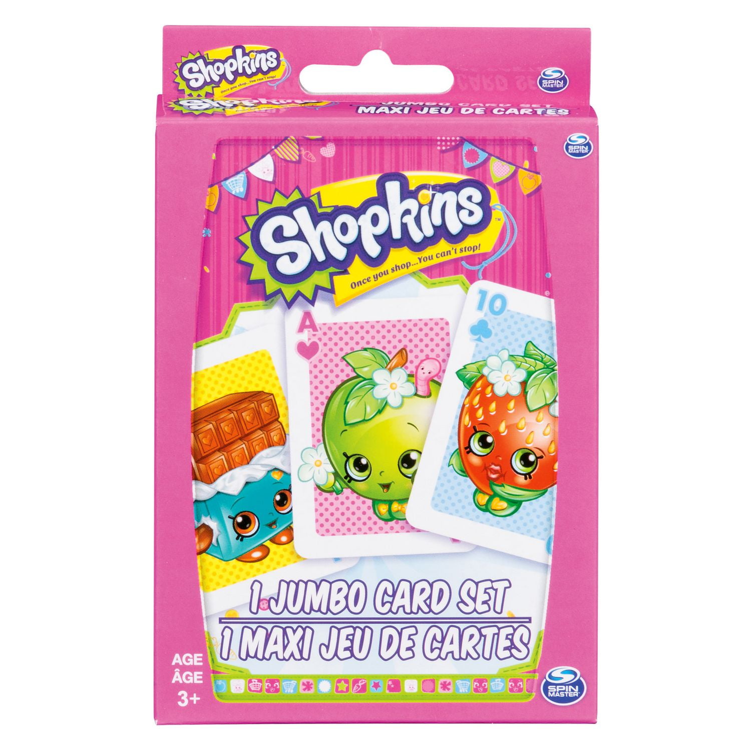 Cardinal Games Shopkins Jumbo Playing Cards | Walmart Canada