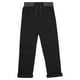 Pantalon à taille côtelée noir George British Design pour garçons – image 1 sur 3