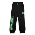thumbnail image 1 of Minecraft Boys Mine Three Creeper Joggers, 1 of 4
