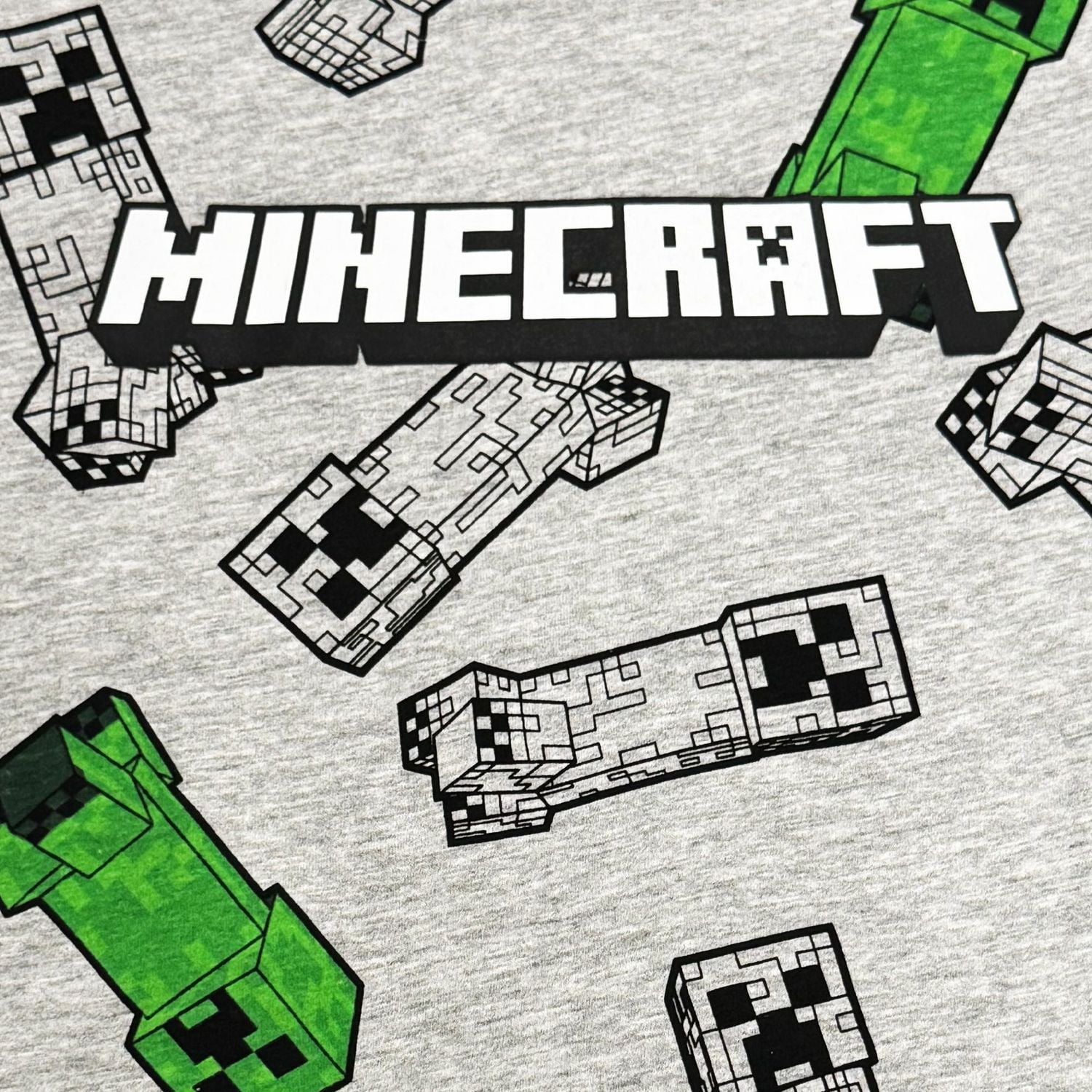 Minecraft Boys Logo Short Sleeve T-Shirt