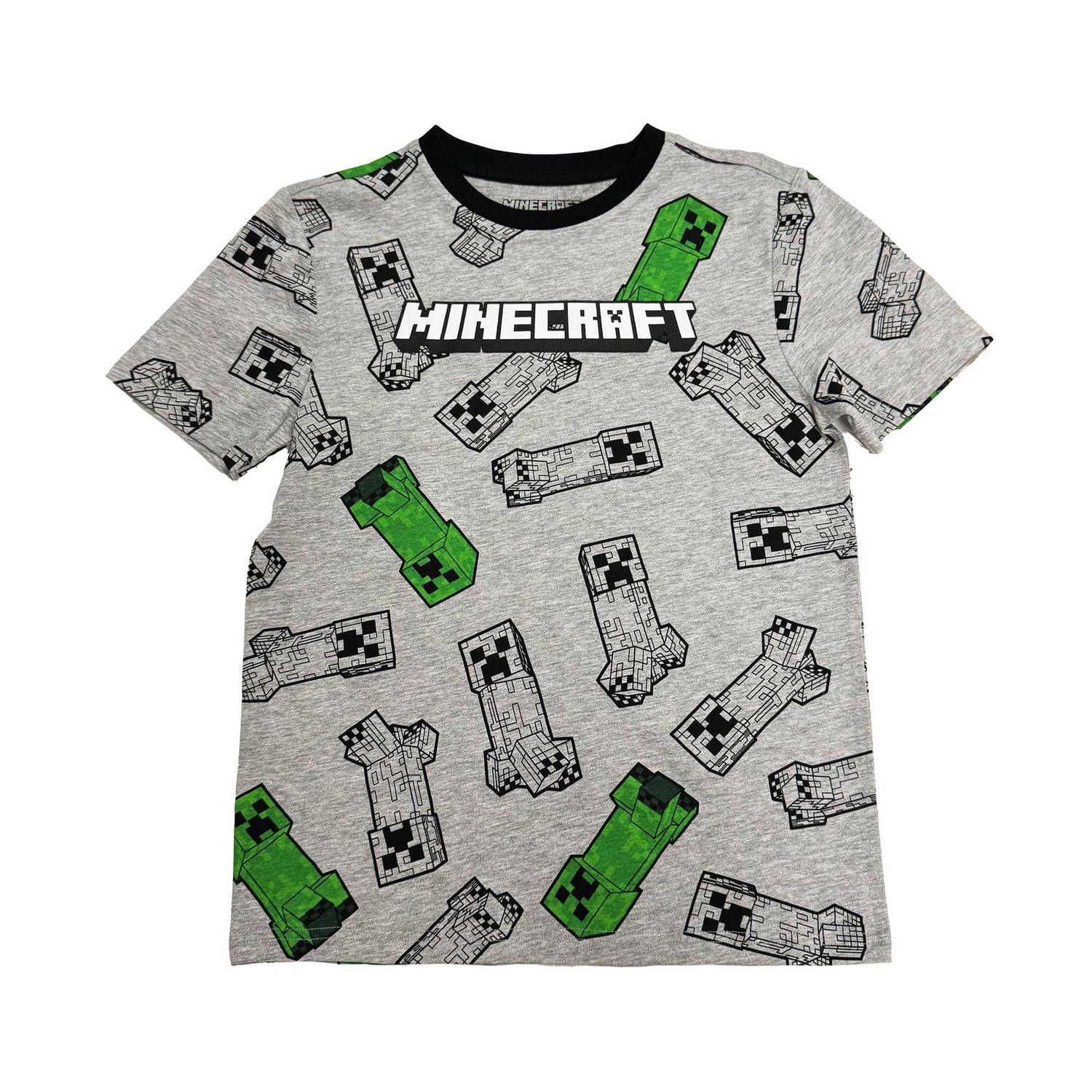 Minecraft Boys Logo Short Sleeve T-Shirt