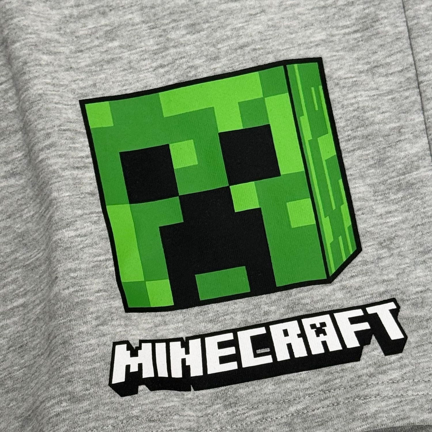 Minecraft Boys Creeper Head Shorts