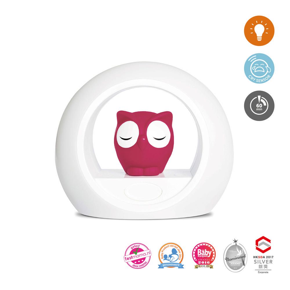 ZAZU - Lou - Nightlight with Sound Activated (Pink)