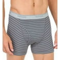 thumbnail image 1 of Fruit of the Loom Mens 4 Pack Trunk Briefs, Stripes & Heathers, 1 of 3