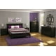 South Shore Vintage Collection Queen Platform Bed (60'') Ebony, Model #3187A1 - image 3 of 5