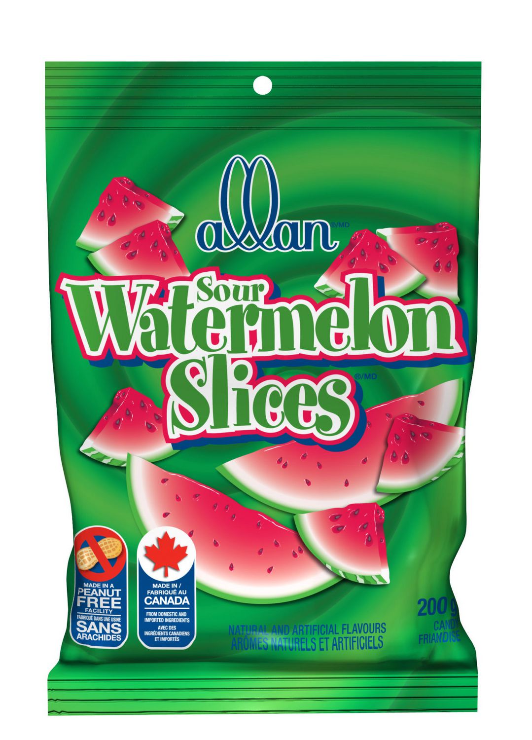 Allan Sour Watermelon Slices 200g Walmart Canada 5695