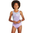 thumbnail image 1 of Ensemble 2 pièces avec léotard en velours Justice pour filles, 1 of 3