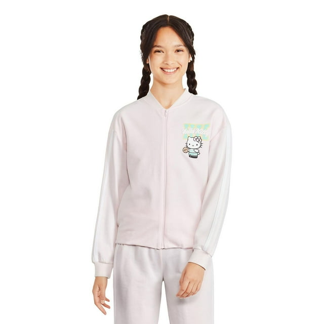 Veste zippée sur la longueur Hello Kitty pour filles