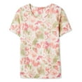 thumbnail image 1 of Iyla Women's Printed Jacquard T-Shirt, 1 of 6