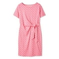 thumbnail image 1 of Robe imprimée nouée sur le côté Iyla pour femmes, 1 of 6
