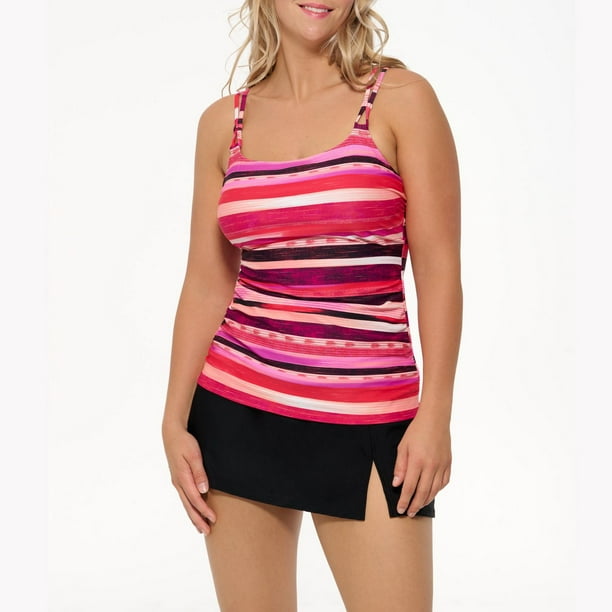 Krista Women's D cup Tankini and skirted bottom - Krista Swimwear