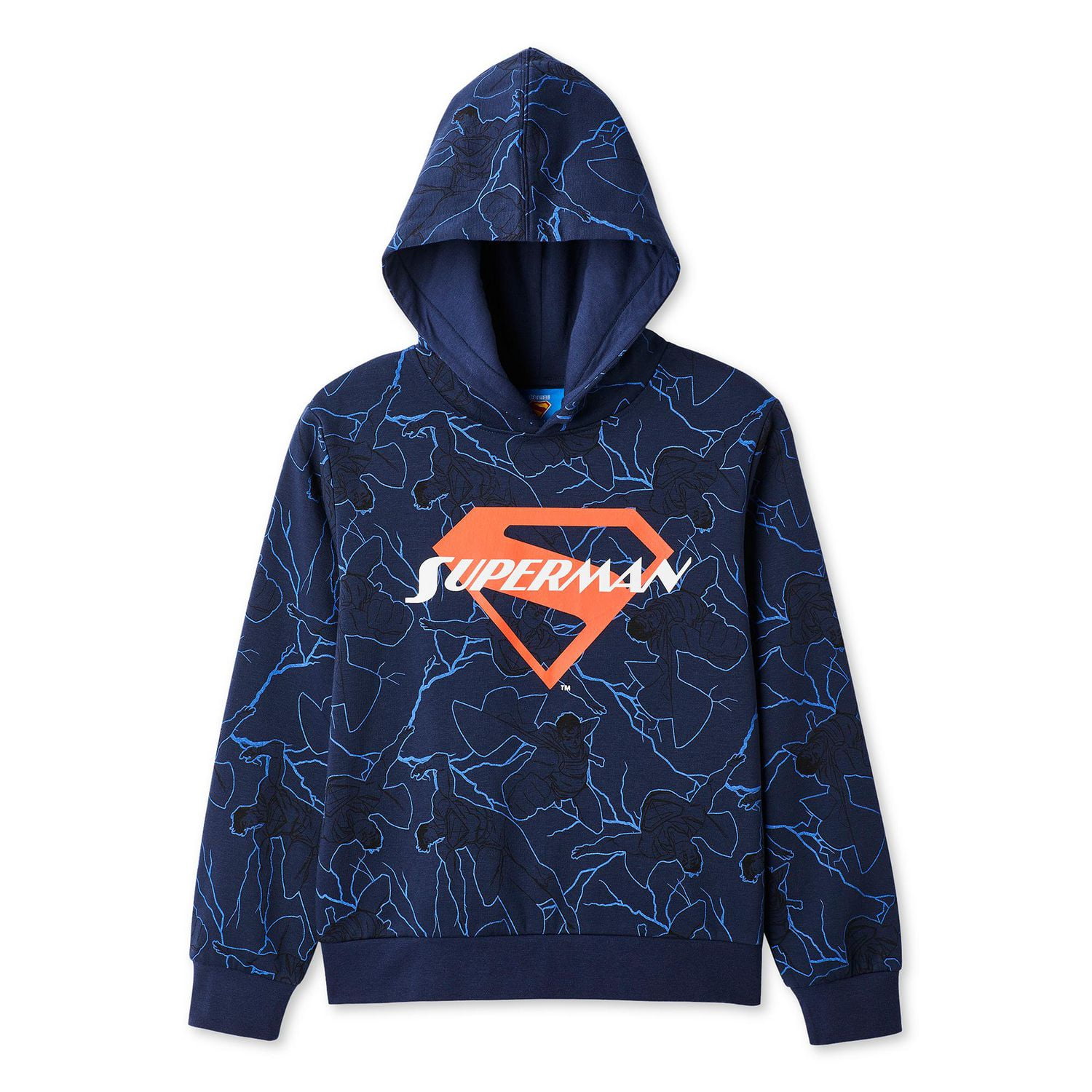 Superman Boys' Printed Hoodie