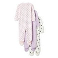 thumbnail image 2 of George Baby girls' Sleeper 3-Pack, 2 of 2
