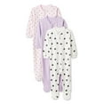 thumbnail image 1 of George Baby girls' Sleeper 3-Pack, 1 of 2