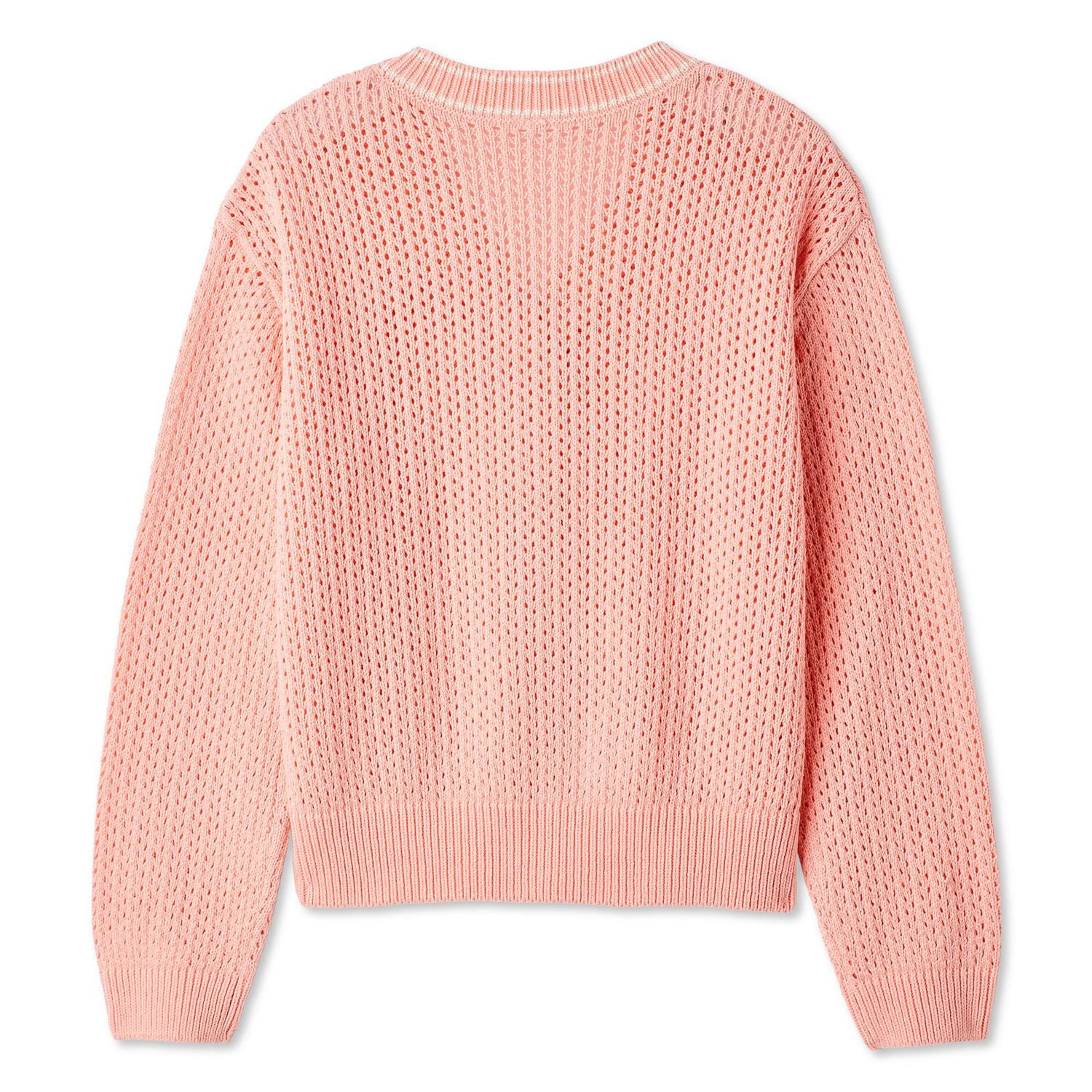 George Girls' Pointelle Knit Cardigan