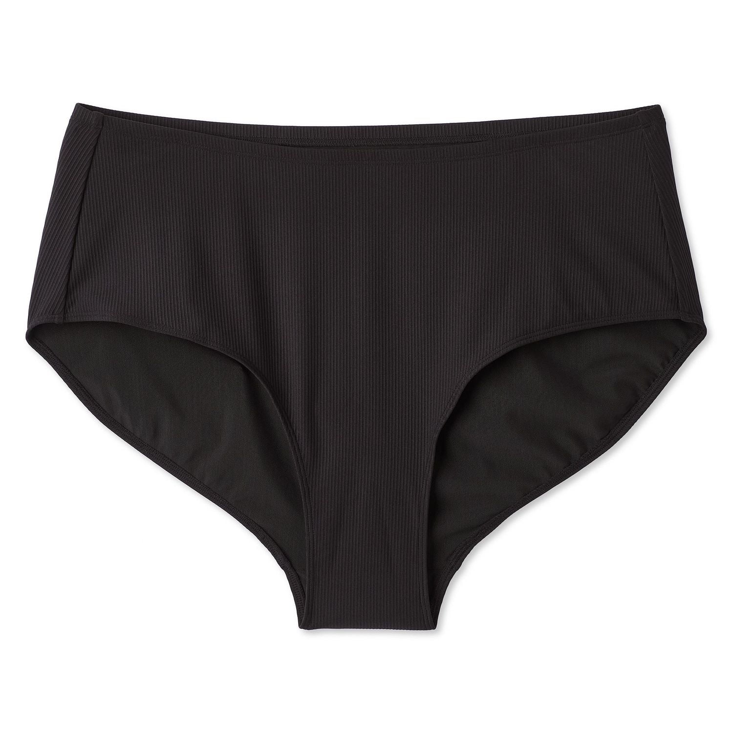 George Women's Plus High Waist Bikini Bottom