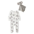 thumbnail image 1 of Ensemble 2 pièces avec grenouillère George pour bébés filles, 1 of 2