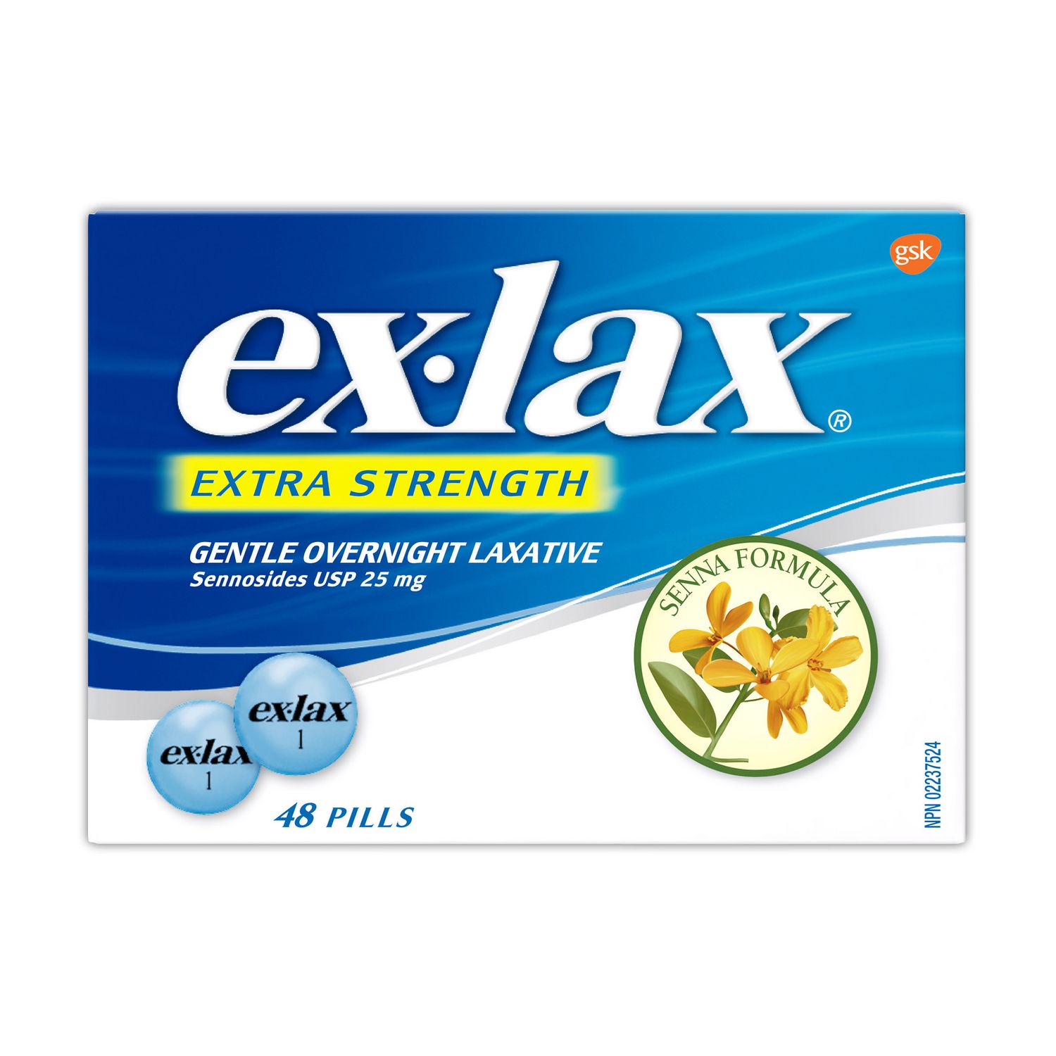 ex-lax Gentle Overnight Laxative - Extra Strength