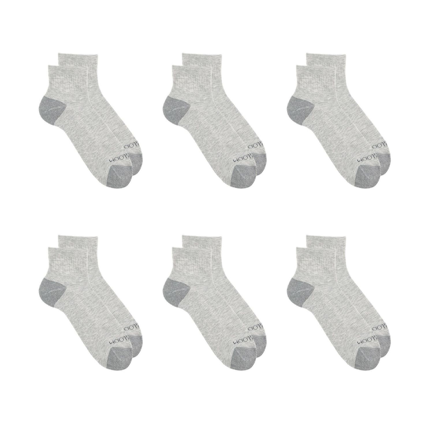 Fruit of the Loom Men's Dual Defense Ankle Socks 6 Pairs