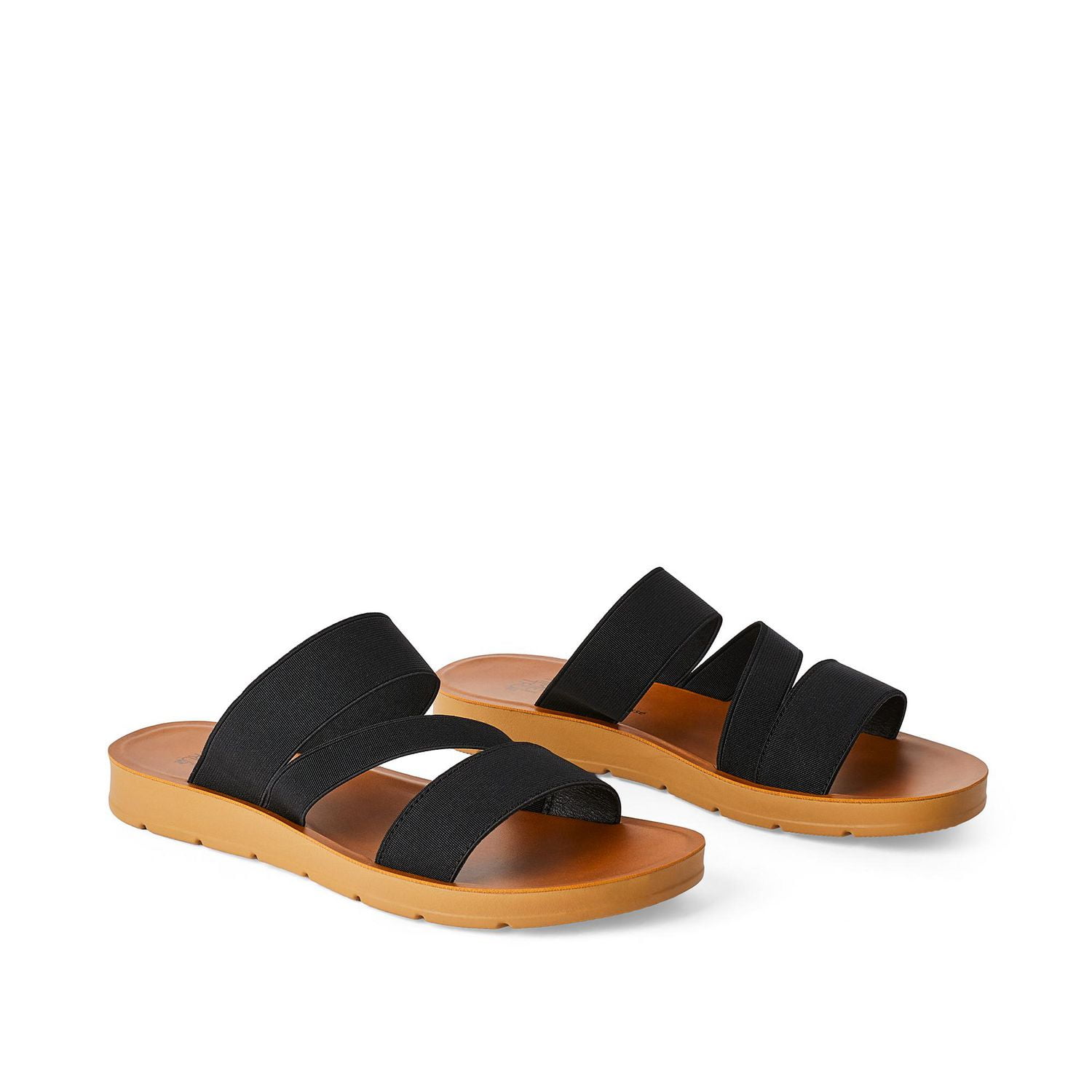 Time and Tru Women's Elastic Strap Sandals