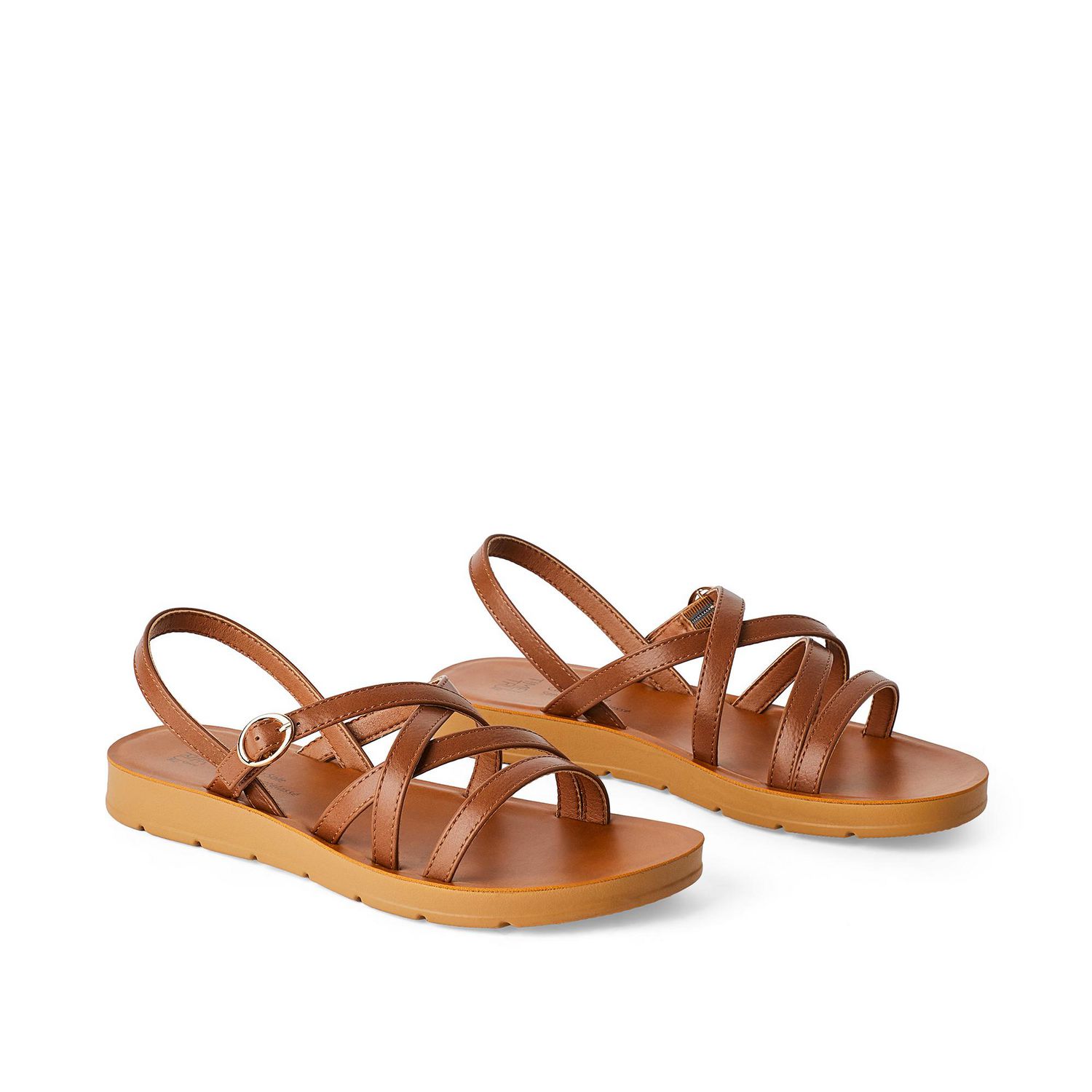 Sandales à lanières Time and Tru pour femmes