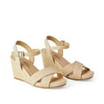 thumbnail image 2 of Time and Tru Women's Wedge Sandals, 2 of 4