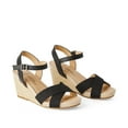 thumbnail image 2 of Time and Tru Women's Wedge Sandals, 2 of 4