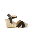 thumbnail image 1 of Time and Tru Women's Wedge Sandals, 1 of 4