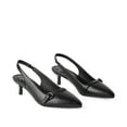thumbnail image 2 of Time and Tru Women's Slingback Kitten Heels, 2 of 4