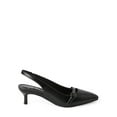 thumbnail image 1 of Time and Tru Women's Slingback Kitten Heels, 1 of 4