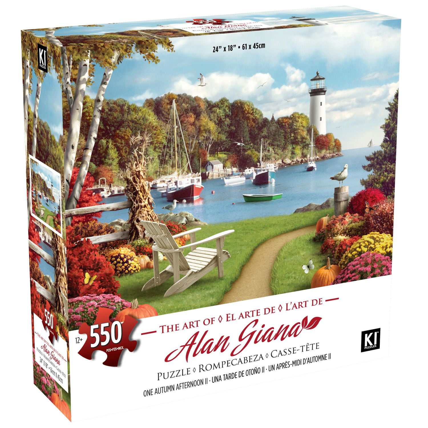 Alan Giana 550 Piece Puzzle “One Autumn Afternoon” | Walmart Canada