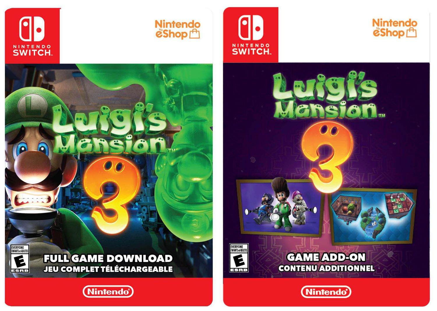 nintendo switch luigi's mansion 3 game