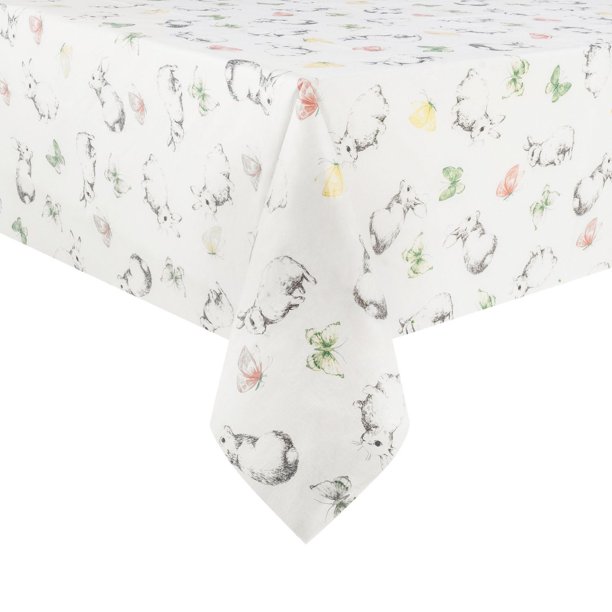 PEVA tablecloth 52"x70", flannelbacked Walmart.ca