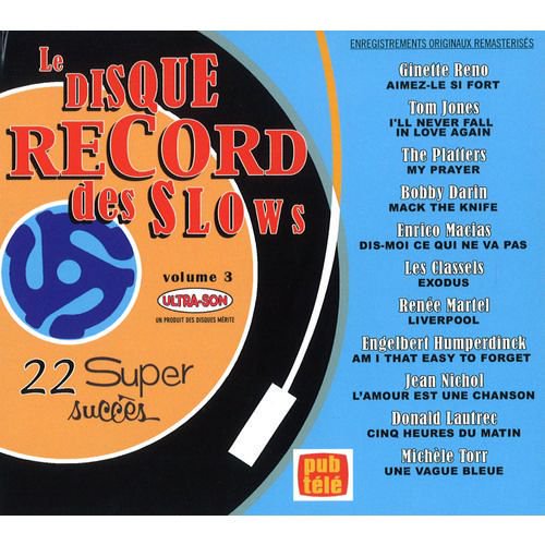 Artistes Variés - Le Disque Record Des Slows, Vol.3