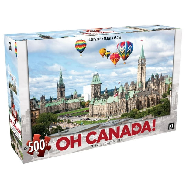 Casse-tête photographique 500 morceaux, Parlement Canadien, Ottawa